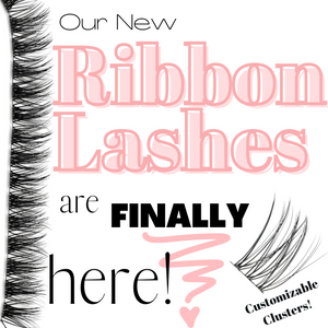 "Applying Lashes 101": Ribbon Lashes Edition