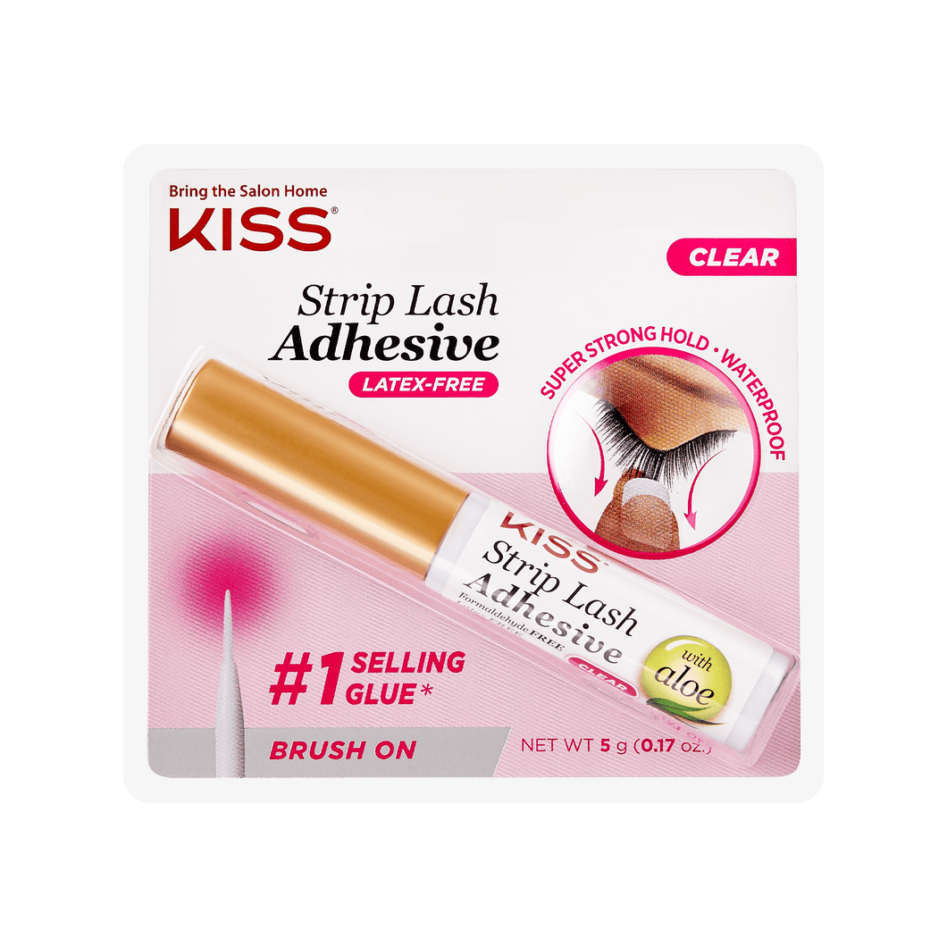 KISS Strip Lash Adhesive with Aloe (Clear)